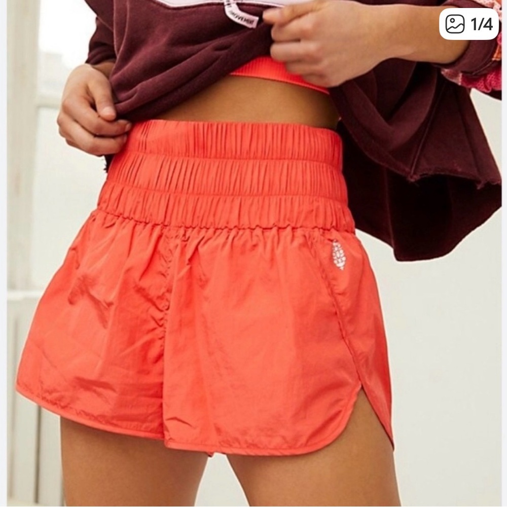 Sz Small free People Movement-the way home run High-Waist Athletic Shorts